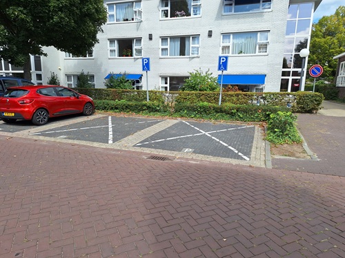invalide parkeerplaats steendrukmuseum